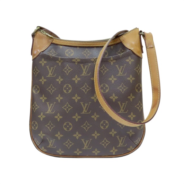 棕色 原花帆布 Odeon PM 肩背包【LOUIS VUITTON LV 路易威登】 M56390