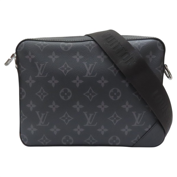 黑色 原花帆布 Trio Massanger 三合一郵差包 肩背包 M69443【LOUIS VUITTON LV 路易威登】 M69443