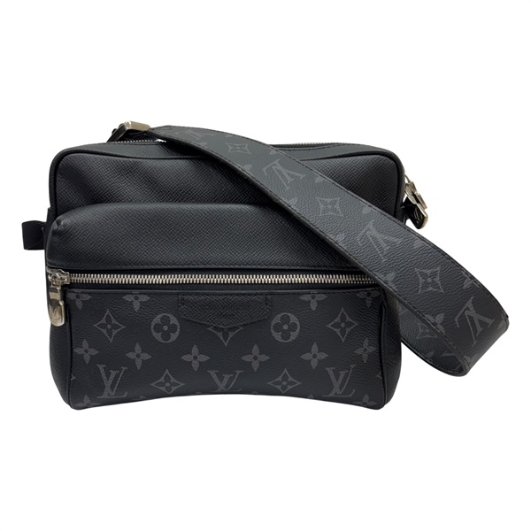 黑色 Taigarama帆布 Outdoor Messenger 肩背包【LOUIS VUITTON LV 路易威登】 M30233
