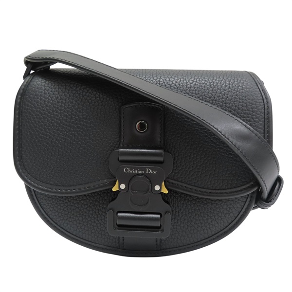 黑色 牛皮 MINI Gallop 肩背包【Dior 迪奧】