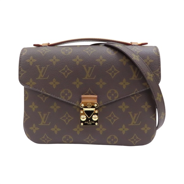 棕色 原花帆布 POCHETTE METIS 肩背包【LOUIS VUITTON LV 路易威登】 M44875