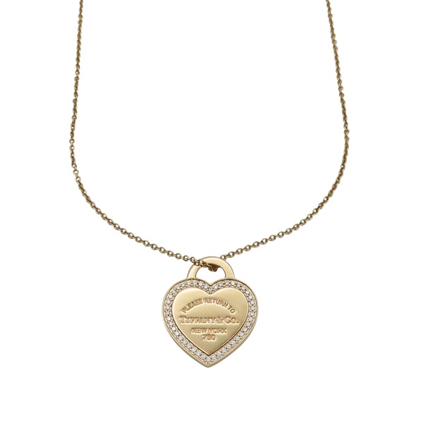 18K玫瑰金 鑽石 Return to Tiffany 項鍊【Tiffany & Co 蒂芬妮】 26883692