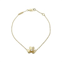 18K黃金 鑽石 Frivole Mini 手鍊【Van Cleef ＆ Arpels 梵克雅寶】 VCARPJMM00