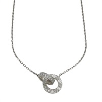 18K白金 鑽石 Love 項鍊【Cartier 卡地亞】 B7216300