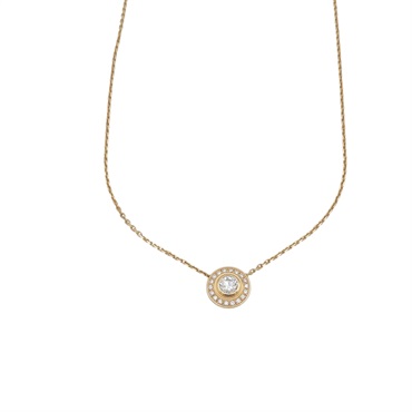 18K玫瑰金 鑽石 d'Amour 項鍊【Cartier 卡地亞】 N7412500