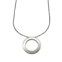 18K白金 3PD鑽石 Love 項鍊【Cartier 卡地亞】 B7014900