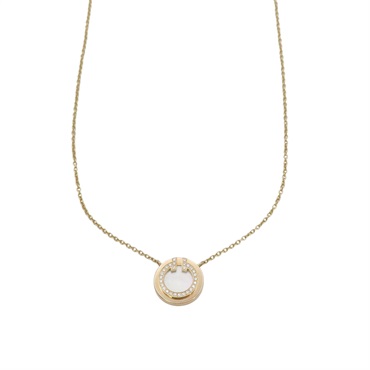 18K玫瑰金 母貝 鑽石 T 項鍊【Tiffany & Co 蒂芬妮】 67467574
