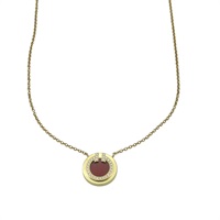 18K黃金 紅玉髓 鑽石 T 項鍊【Tiffany & Co 蒂芬妮】 67467701