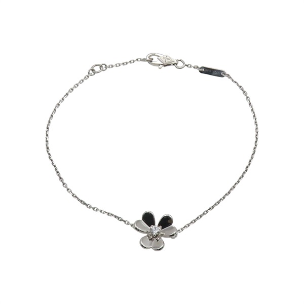 18K白金 鑽石 Frivole Mini 手鍊【Van Cleef ＆ Arpels 梵克雅寶】 VCARP0J500