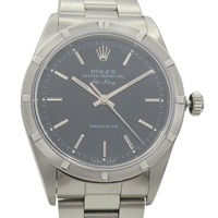 黑色錶盤 不鏽鋼 Air King 腕錶【ROLEX 勞力士】 14010