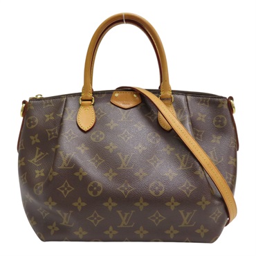棕色 原花帆布 TURENNE PM 兩用包【LOUIS VUITTON LV 路易威登】 M48813
