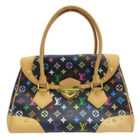 黑彩 原花帆布 村上隆 Beverly GM 肩背包【LOUIS VUITTON LV 路易威登】 M40202