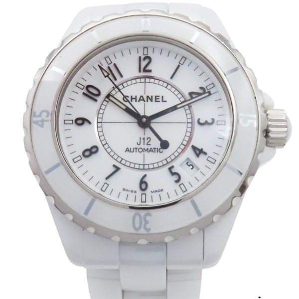 白色陶瓷 J12 33mm 石英腕錶【CHANEL 香奈兒】 H0970