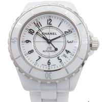 白色陶瓷 J12 33mm 石英腕錶【CHANEL 香奈兒】 H0970