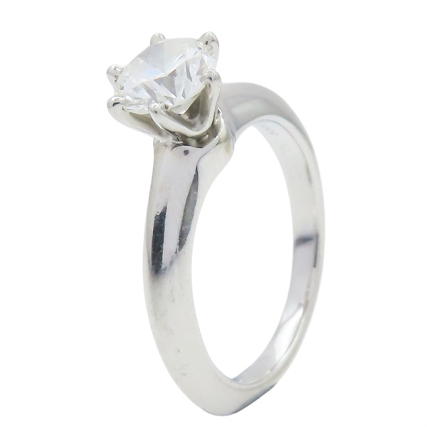 鉑金 鑽石 戒指【Tiffany & Co 蒂芬妮】