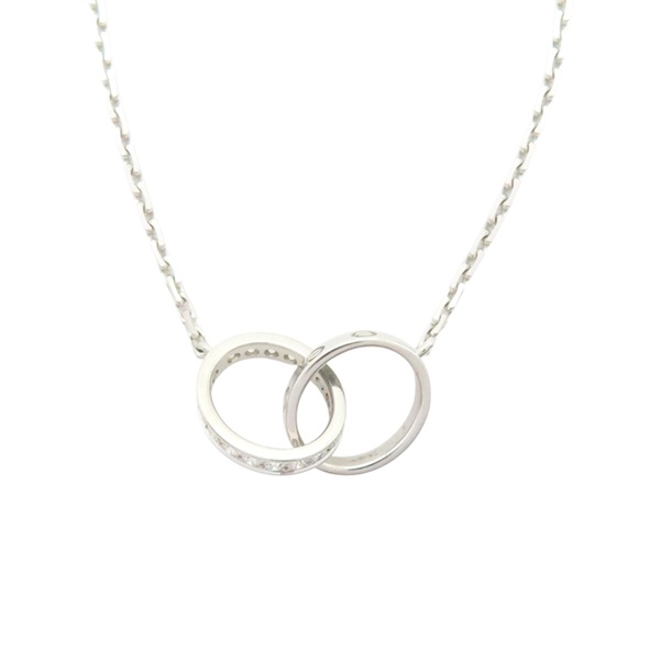 18K白金 鑽石 Love 項鍊【Cartier 卡地亞】