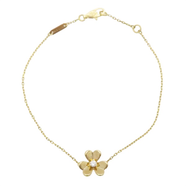 18K黃金 鑽石 Mini Frivole 手鍊【Van Cleef & Arpels 梵克雅寶】 VCARPJMM00