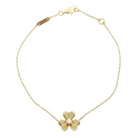 18K黃金 鑽石 Mini Frivole 手鍊【Van Cleef & Arpels 梵克雅寶】 VCARPJMM00