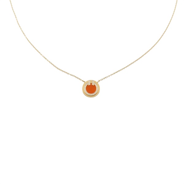 18K黃金 紅瑪瑙 T Necklace XS 項鍊【Tiffany & Co 蒂芬妮】 67467701