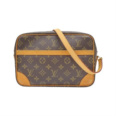 棕色 原花帆布 Trocadero 27 肩背包 M51274【LOUIS VUITTON LV 路易威登】 M51274