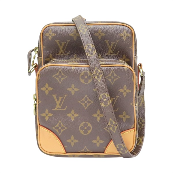 棕色 原花帆布 Amazon 肩背包 M45236【LOUIS VUITTON LV 路易威登】 M45236