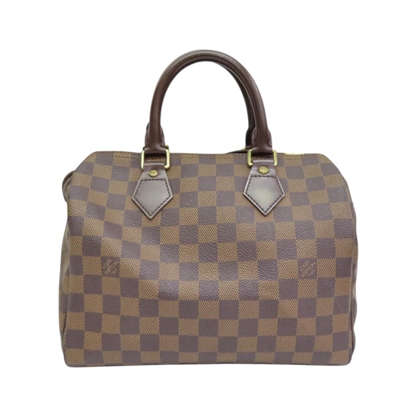 棕色 棋盤格帆布 Speedy 25 手提包 N41532【LOUIS VUITTON LV 路易威登】 N41532