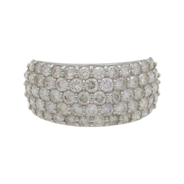 鉑金 碎鑽 戒指 Diamond 5.73g