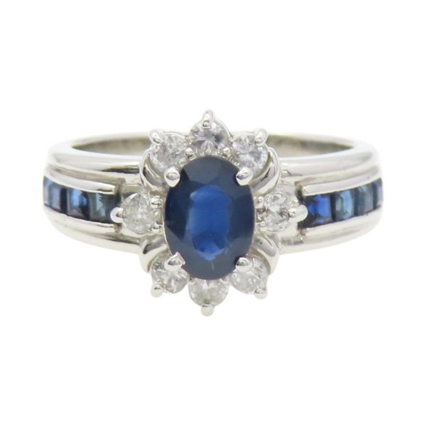 藍寶石 PT900 鉑金 戒指【JEWELRY 無品牌珠寶】