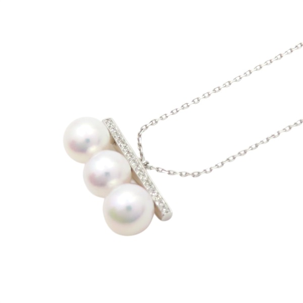 18K白金 珍珠項鍊【JEWELRY 無品牌珠寶】 Pearl 2.05g