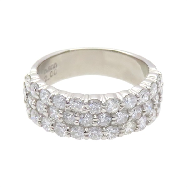 PT900鉑金 碎鑽 戒指【JEWELRY 無品牌珠寶】