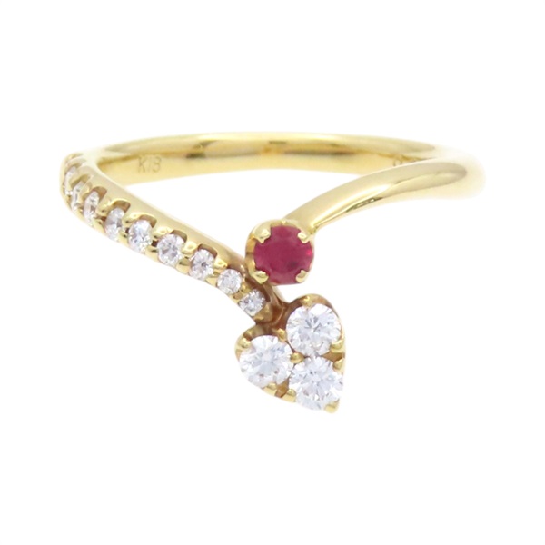 18K黃金 紅寶石 戒指【JEWELRY 無品牌珠寶】