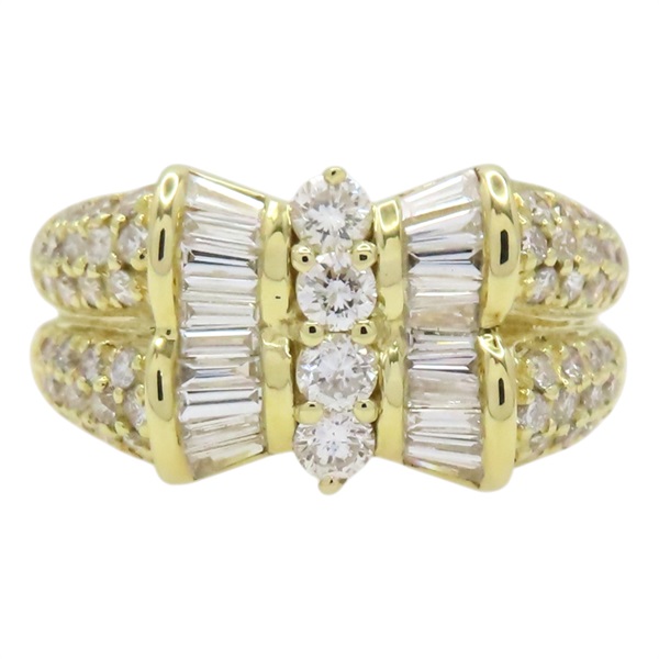 18K黃金 鑽石 戒指【JEWELRY 無品牌珠寶】