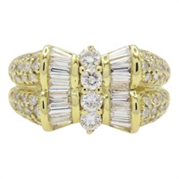 18K黃金 鑽石 戒指【JEWELRY 無品牌珠寶】