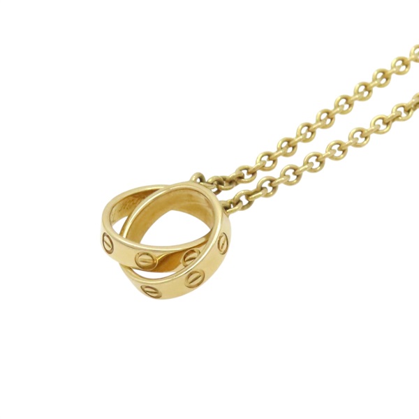 18K黃金 LOVE吊墜 項鍊【Cartier 卡地亞】 B7212400