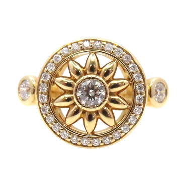 18K玫瑰金 鑽石 Gates 戒指【HARRY WINSTON 哈里·溫斯頓】