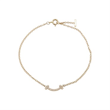 18K玫瑰金 T smile 手鍊【Tiffany & Co 蒂芬妮】