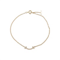 18K玫瑰金 T smile 手鍊【Tiffany & Co 蒂芬妮】