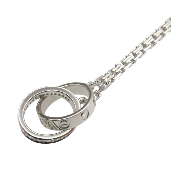 18K白金 Love 項鍊【Cartier 卡地亞】 B7013700