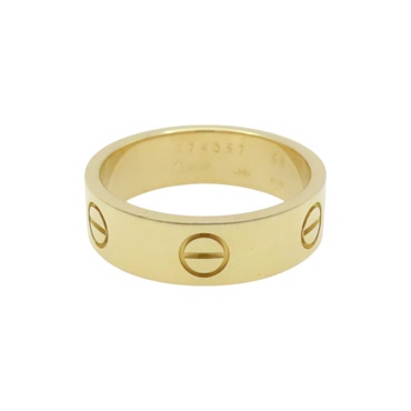 18K黃金 Love 戒指 #58【Cartier 卡地亞】 B4084600