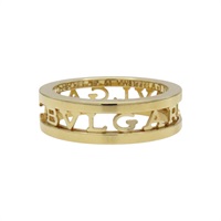 18K黃金 簍空 B-zero1 戒指【BVLGARI 寶格麗】