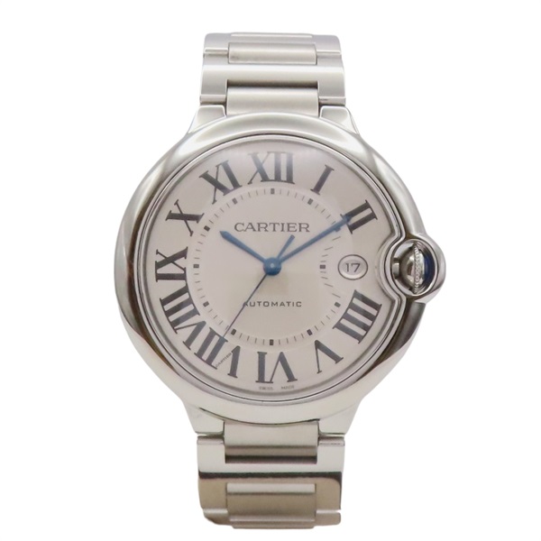 米色錶盤 不鏽鋼 Ballon Bleu 42mm 腕錶【Cartier 卡地亞】 W69016Z4