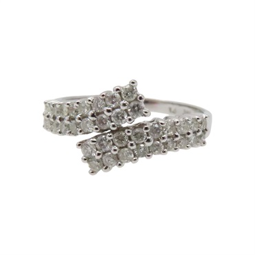 18K白金 戒指【JEWELRY 無品牌珠寶】 Diamond 3.09g