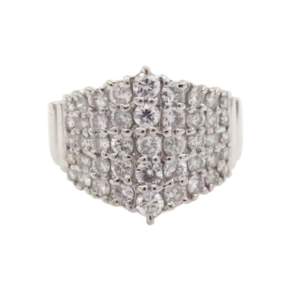 18K白金 鑽石 戒指【JEWELRY 無品牌珠寶】 Diamond 4.1g
