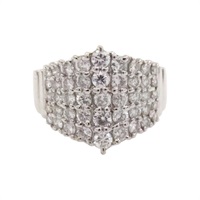 18K白金 鑽石 戒指【JEWELRY 無品牌珠寶】 Diamond 4.1g