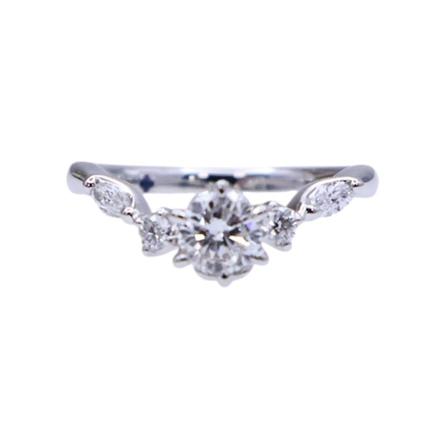 PT950鉑金 鑽石 戒指【JEWELRY 無品牌珠寶】 Diamond 3.2g