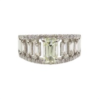 PT900鉑金 鑽石 戒指【JEWELRY 無品牌珠寶】