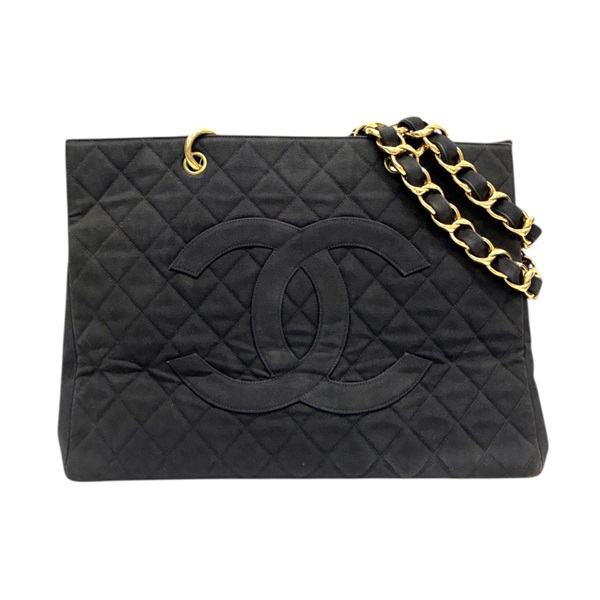 黑色 帆布 肩背包【CHANEL 香奈兒】