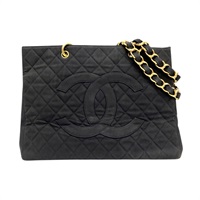 黑色 帆布 肩背包【CHANEL 香奈兒】