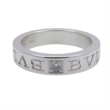 18K白金 1PD鑽石 B.zero1 Essential 戒指 50【BVLGARI 寶格麗】