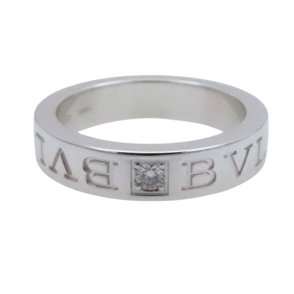 18K白金 1PD鑽石 B.zero1 Essential 戒指 50【BVLGARI 寶格麗】